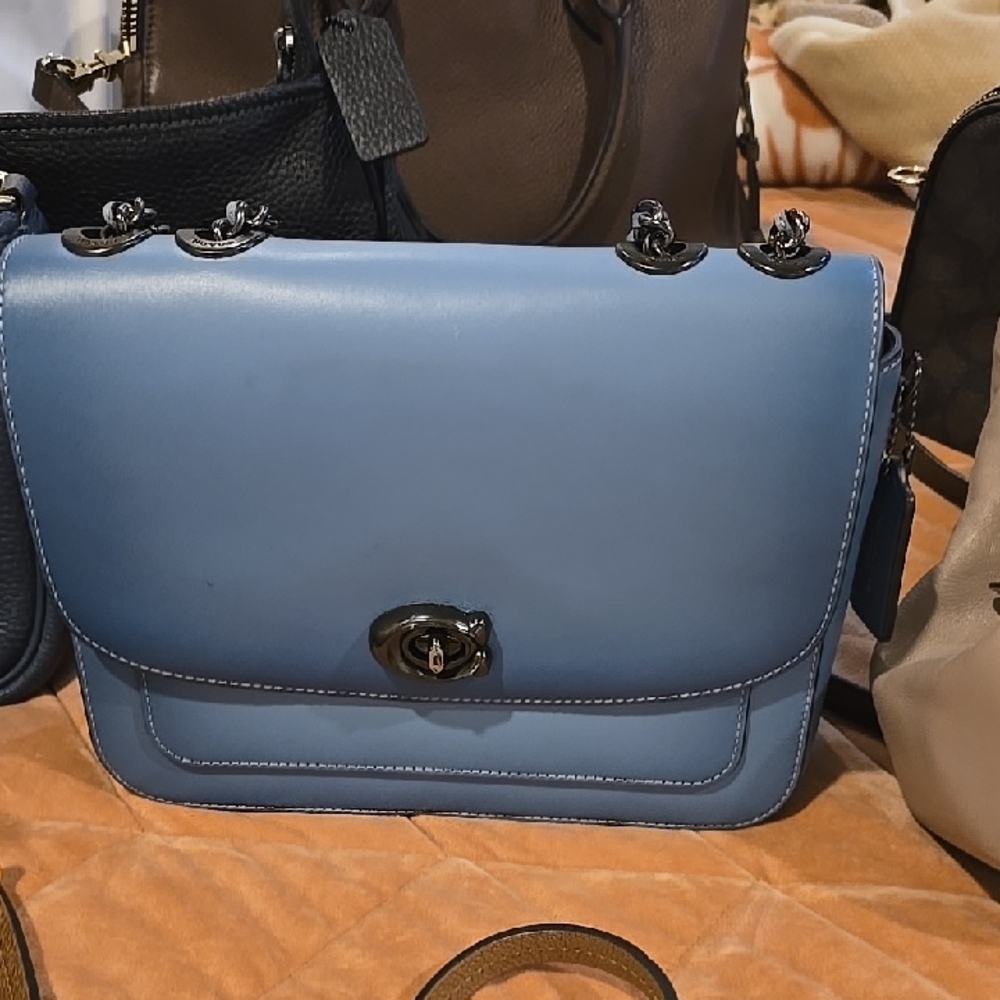 Coach Blue Crossbody Bag